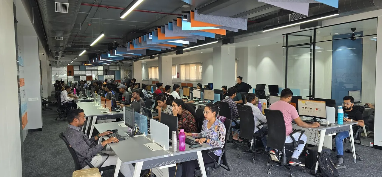 Team bays — StaffCloud office, Gondia